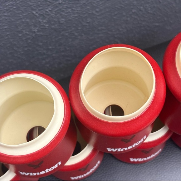 Vintage Winston Koozi drink holders 80/90s lot of 13 - Picture 3 of 7